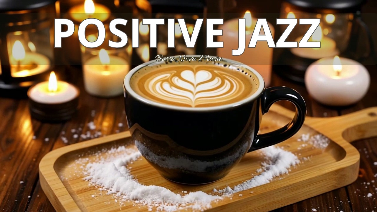 Positive Jazz ☕ Relaxing Sweet Piano Jazz & February Bossa Nova Music for Study Work Focus Vibes