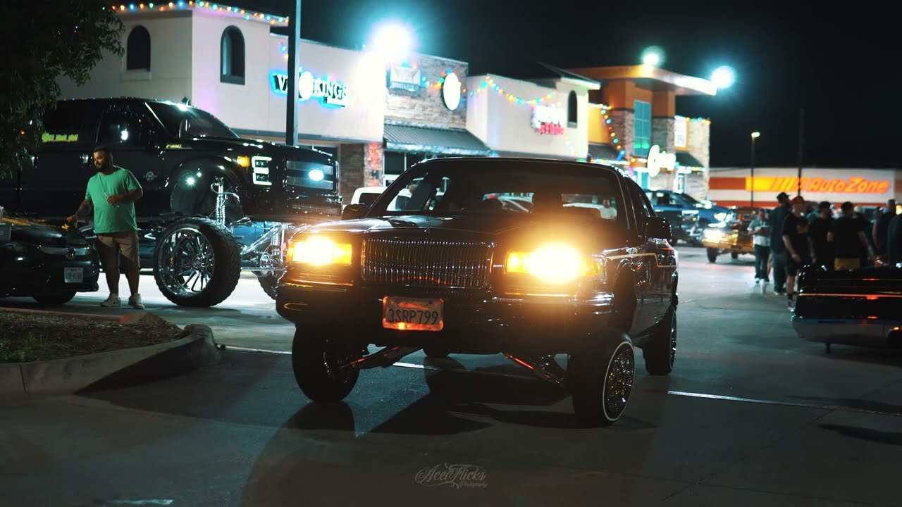 Lowrider Block Party in, Fort-worth Texas | 4K