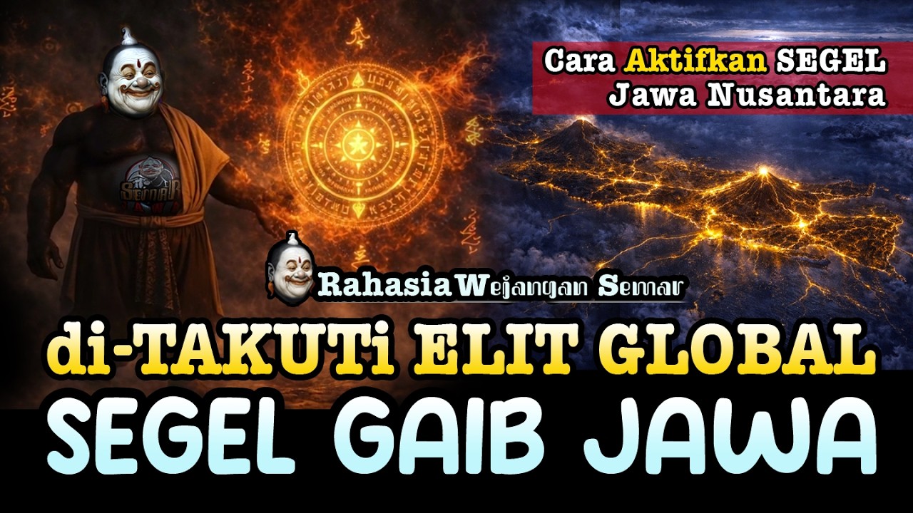 SEGEL ENERGI Jawa di-TAKUTi Elite Global Bunia BUKAN MITOS‼️ #semarjawa