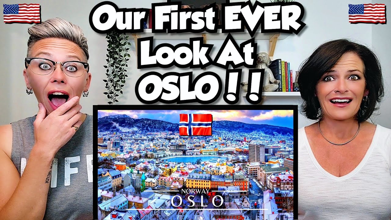 American Couple Reacts: Oslo, Norway! Our FIRST Look At A Norwegian City! FIRST TIME REACTION!!