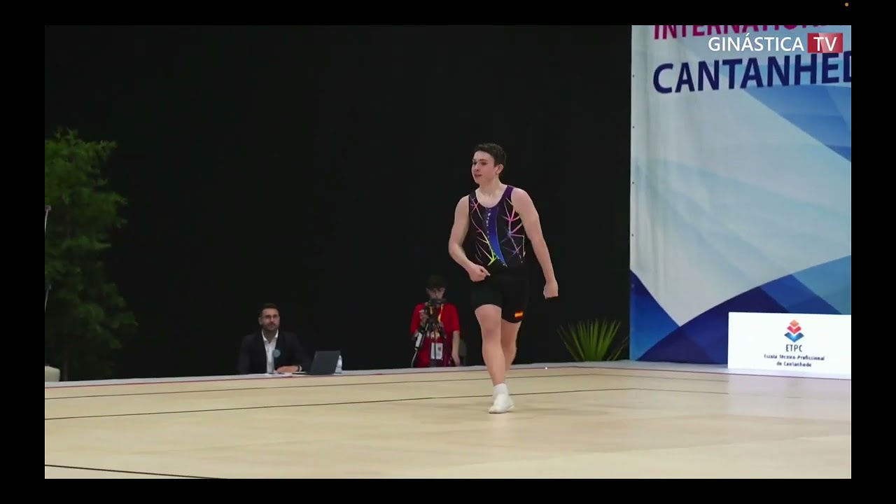 HUMÀ Jan (ESP) - JUNIOR IM qualifications  Aerobic gymnastic Fig open 2024, CANTANHEDE
