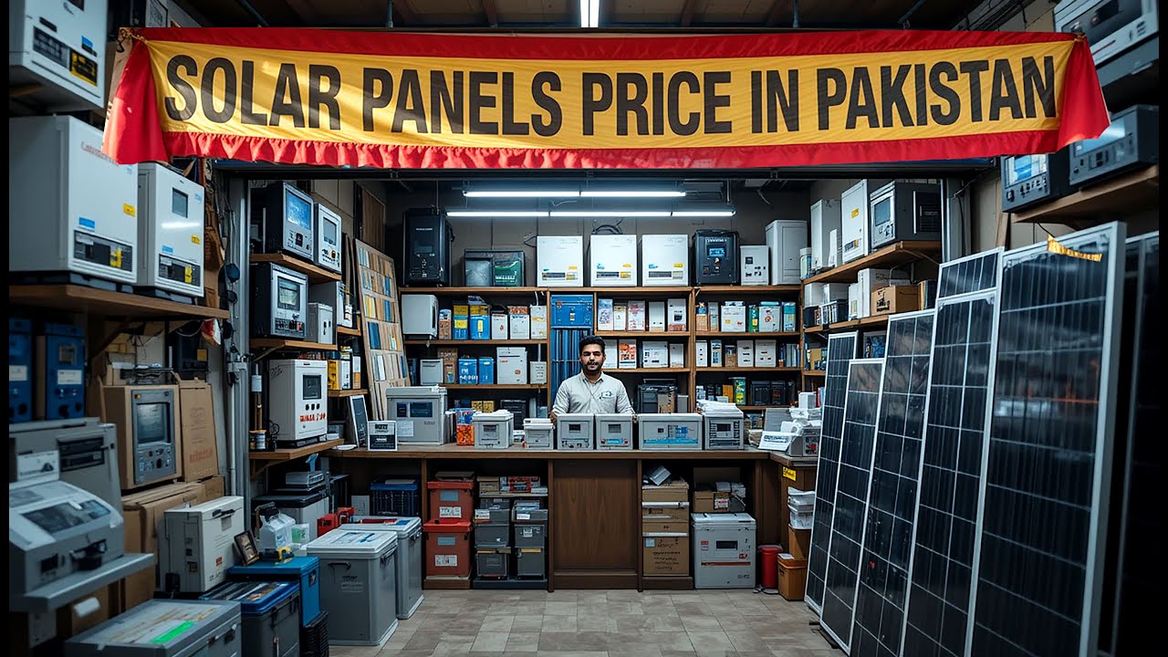 Solar Panel, Lithium Battery, UPS Inverter, AC/DC Fan Price in Pakistan