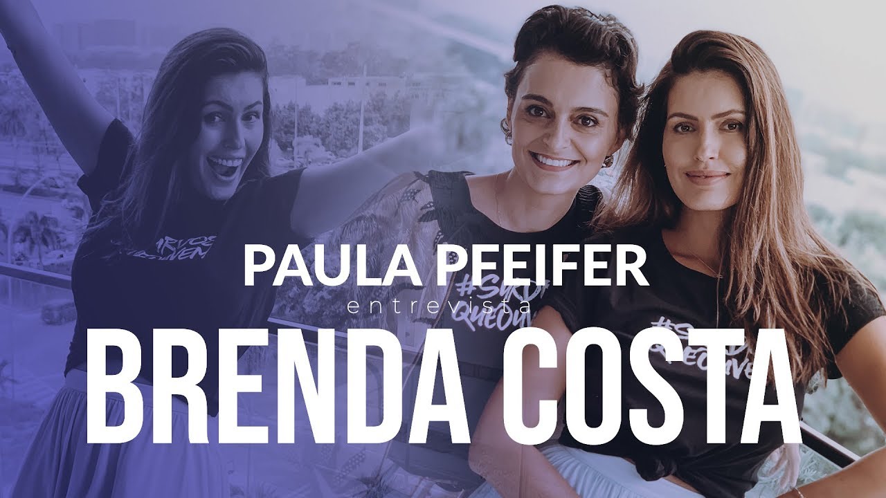 Paula Pfeifer Entrevista a top model surda  Brenda Costa