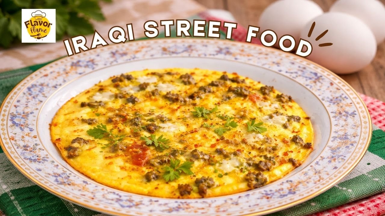 This Iraqi Breakfast is amazingly tasty| Breakfast recipe | Arabian food recipes | Iraq street food