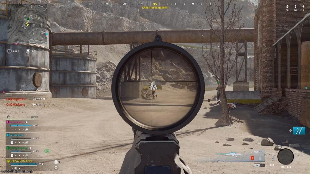 Erste Warzone Win
