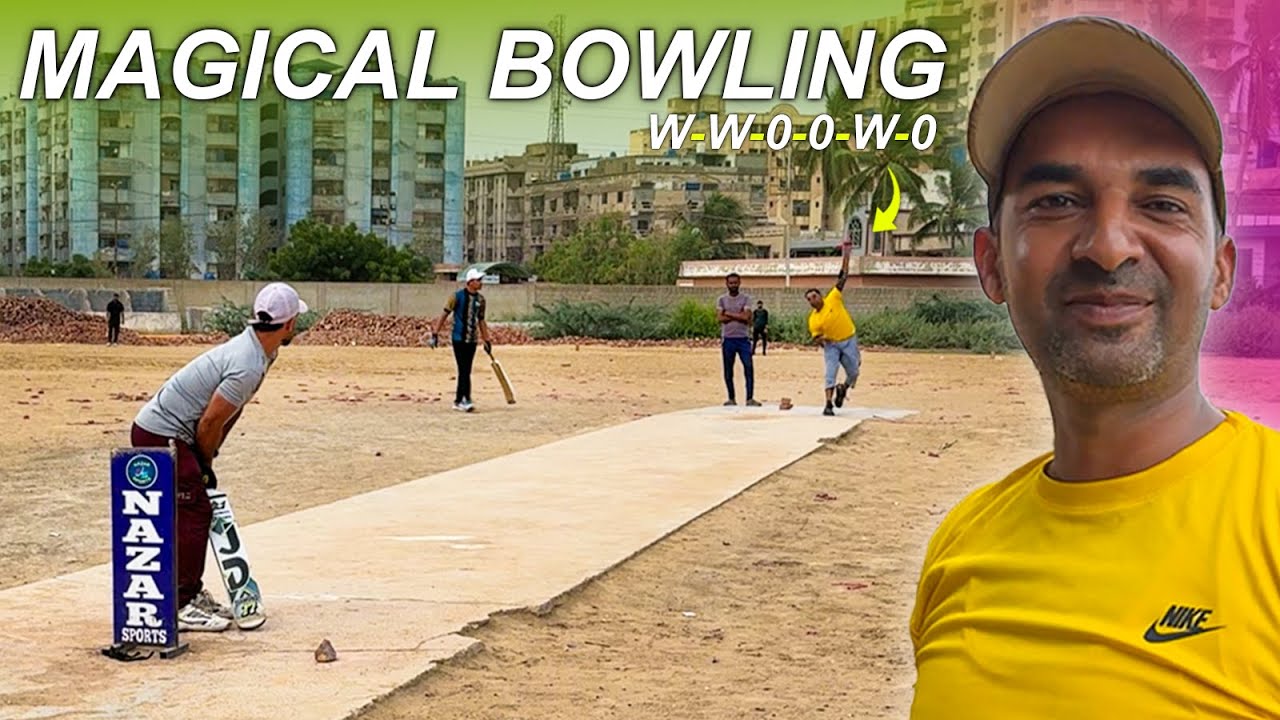 40 Years Old Bowler Ne Batsmen Ko Pareshan Kr Dia !! 😱