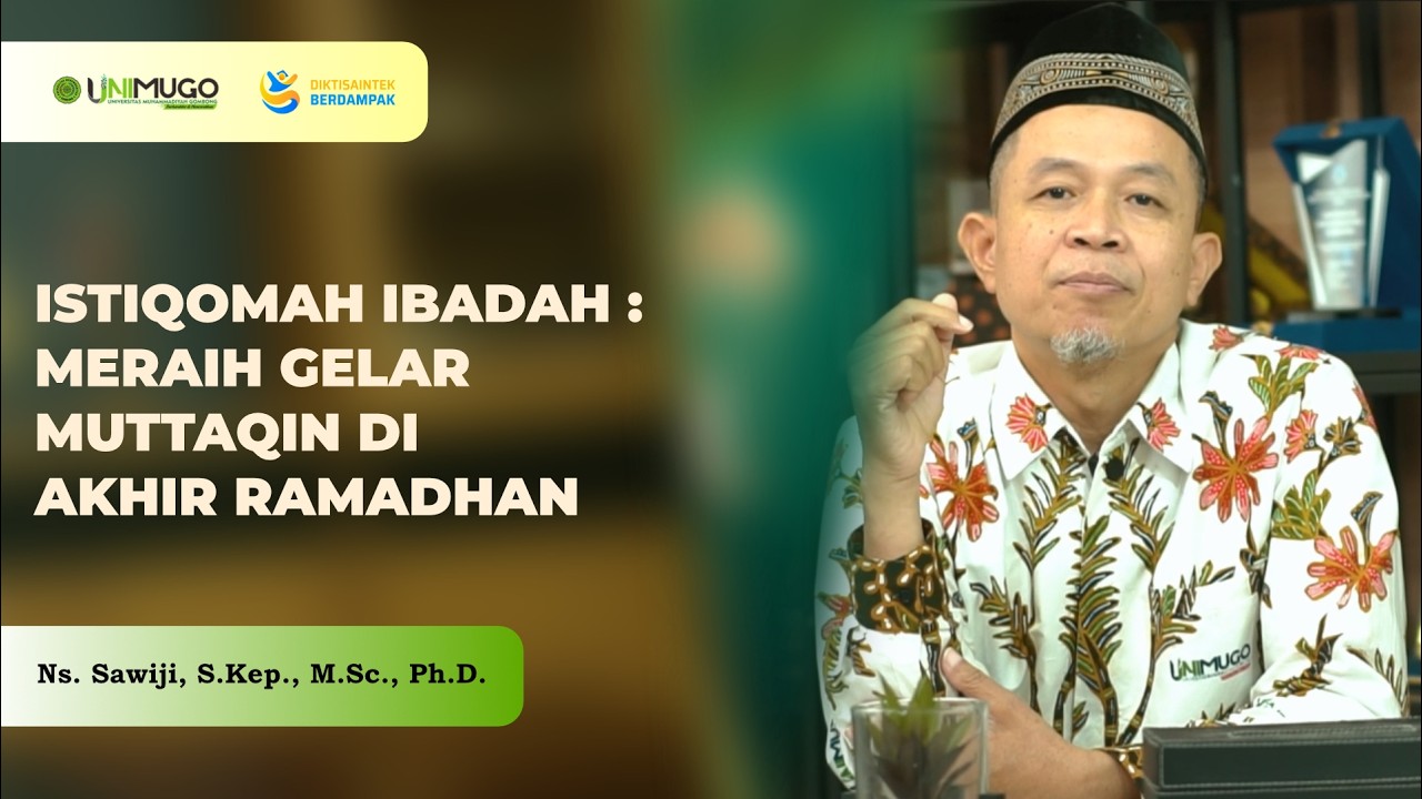 Kajian Berbuka Puasa Ramadhan 1447 H - Ns. Sawiji, S.Kep., M.Sc., Ph.D.