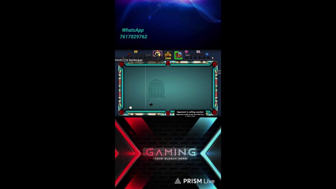 8Ball pool Live coin making #8ballpool #short #live