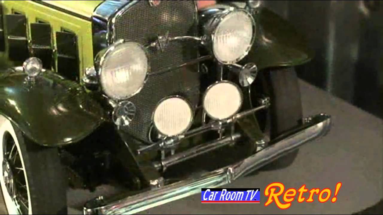 Car Room TV: 1930 Cadillac V16 Roadster