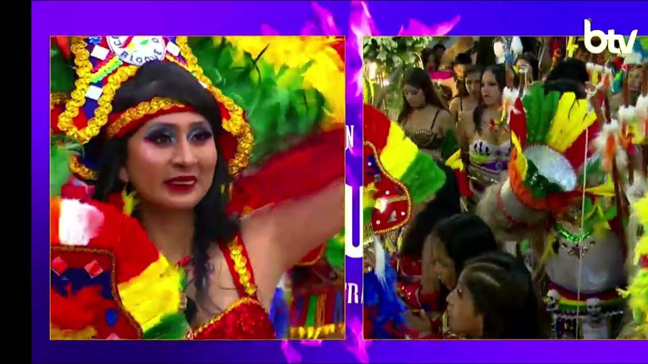 Tobas Zona Sud y Antwara en el Carnaval de Oruro 2026