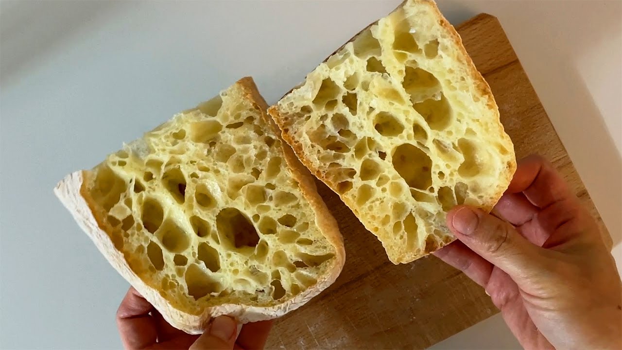 풀리쉬 치아바타 Poolish ciabatta