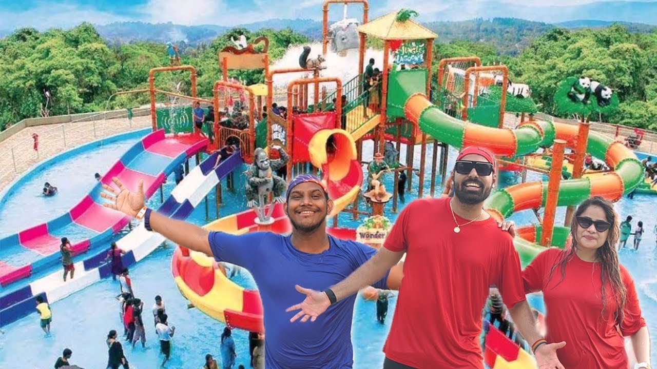 We Booked Worlds of Wonder water Park For Whole day ❤️😍 - *Crazy rides*