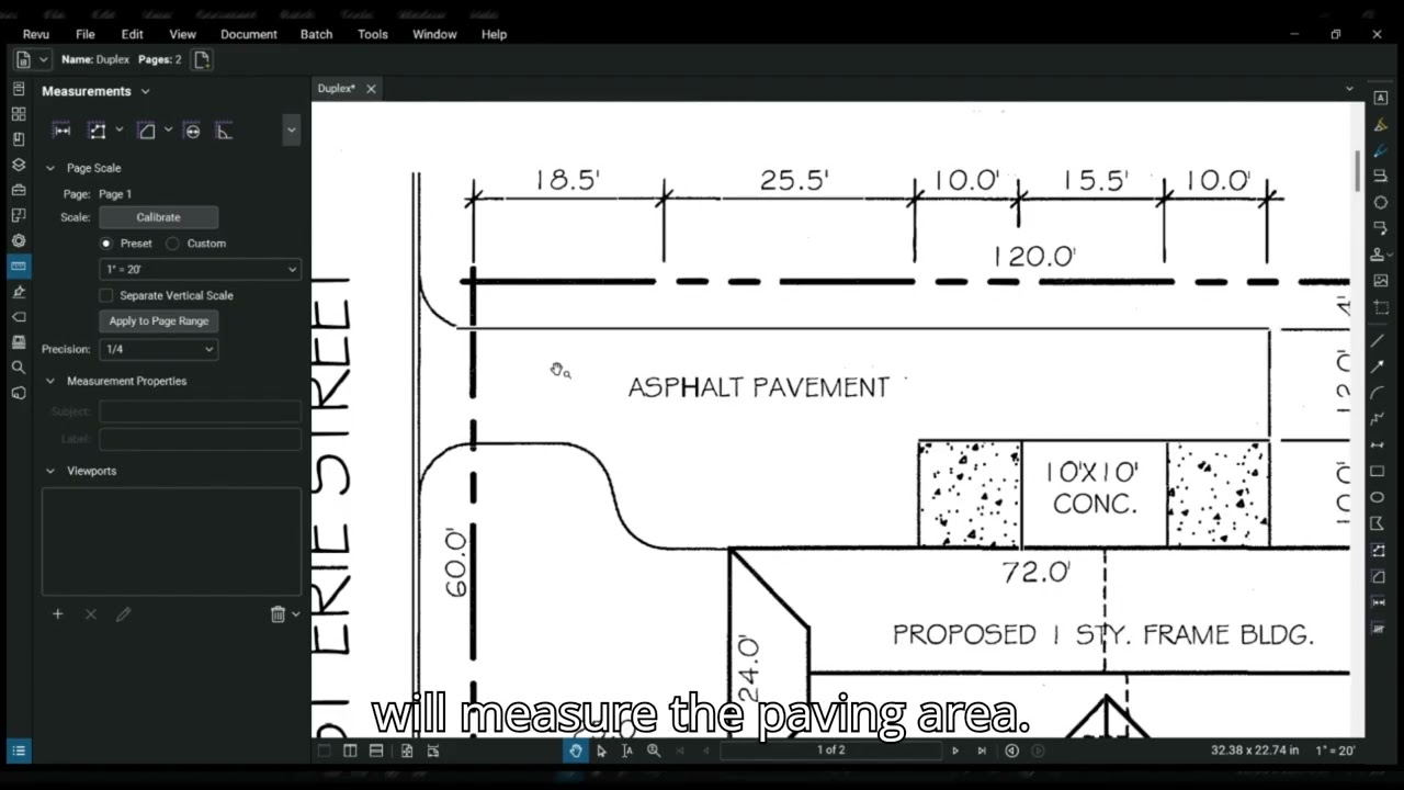 Bluebeam Jumpstart 1: Instantly Measuring Distance, Area and Perimeter