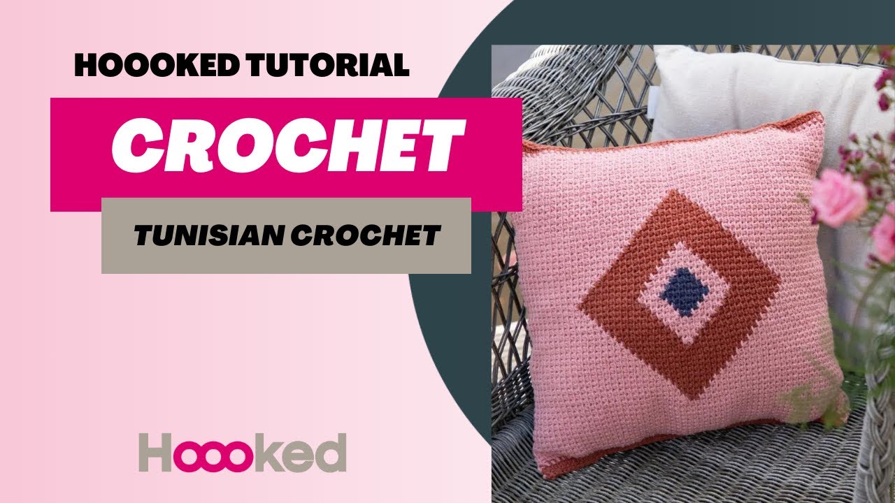Hoooked tutorial - How to crochet the Tunisian stitch