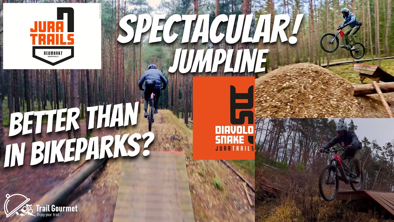 Diavolo Snake Trail! Spectacular jumpline built byJura Trails! DJI Neo 2 struggled to follow!