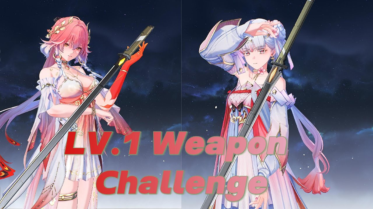 [Wuthering Waves] S6 Jinhsi/ S6 Changli, LV.1 Training Weapon Challenge, Tower of Adversity ver3.0