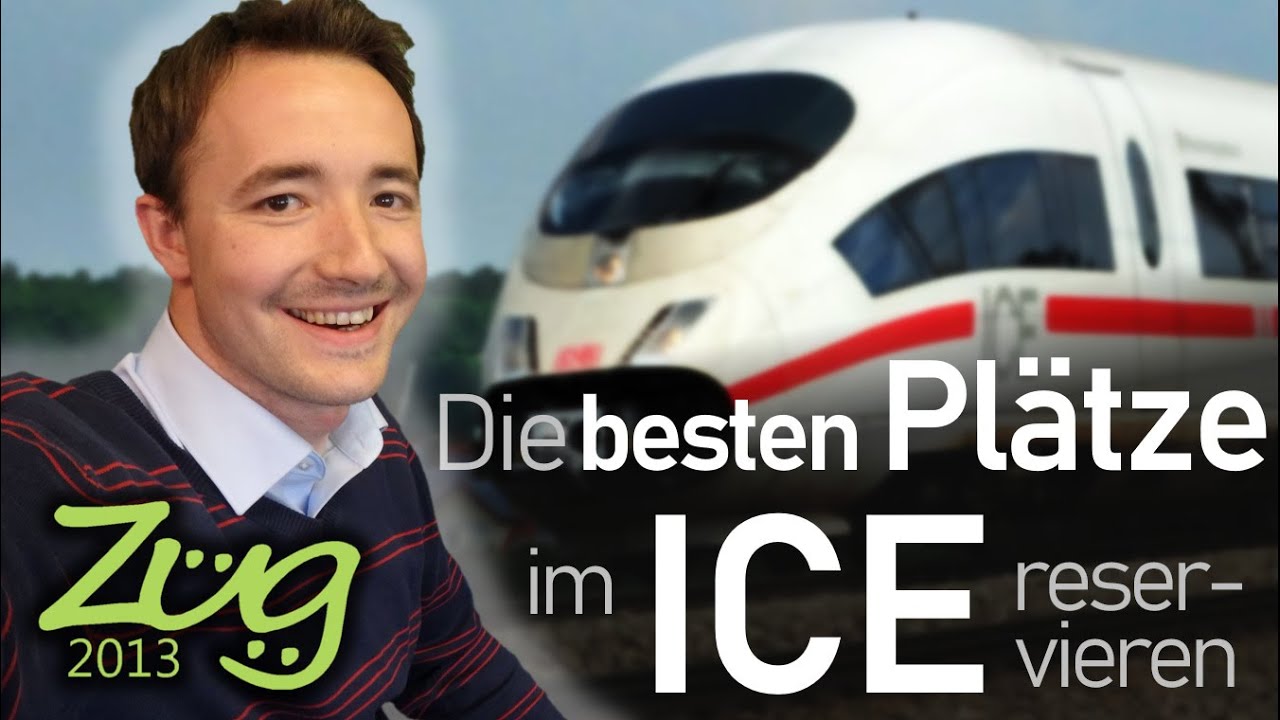 Die besten Sitzplätze reservieren; im ICE / echte Fensterplätze finden | Zug2013
