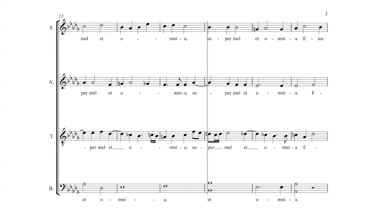 Tutti - Jesu dulcis memoria, T.L. de Victoria