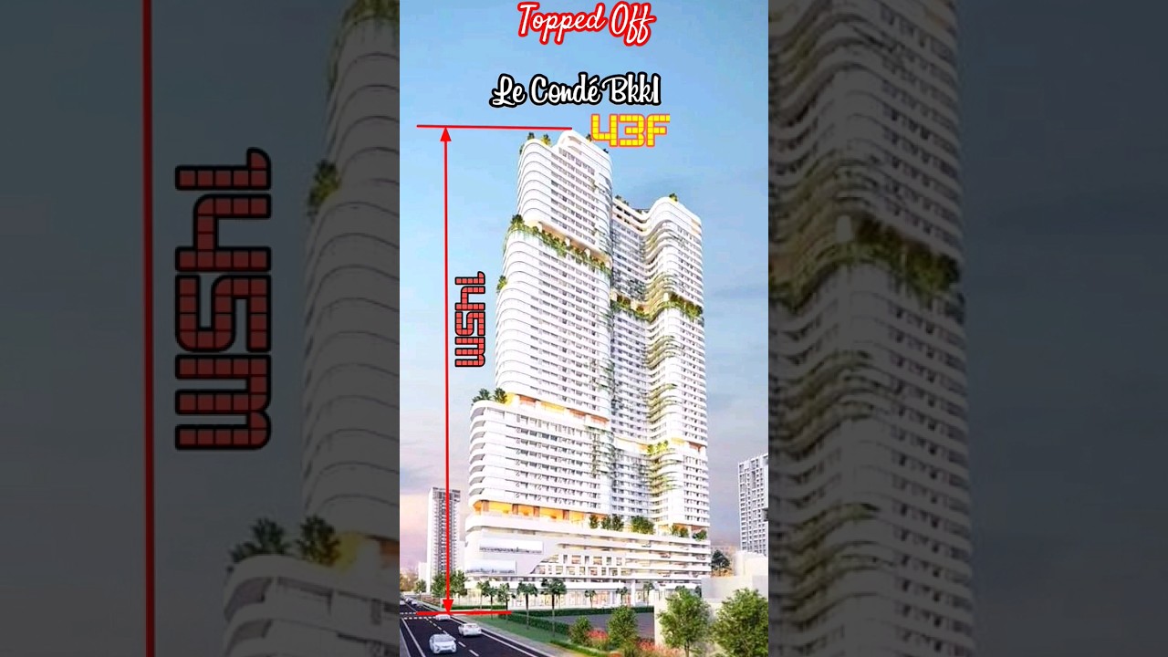 Topped Off Le Cond&eacute; Bkk1 condominium, worth $50.5M,🏗️ 43F ↕️45m