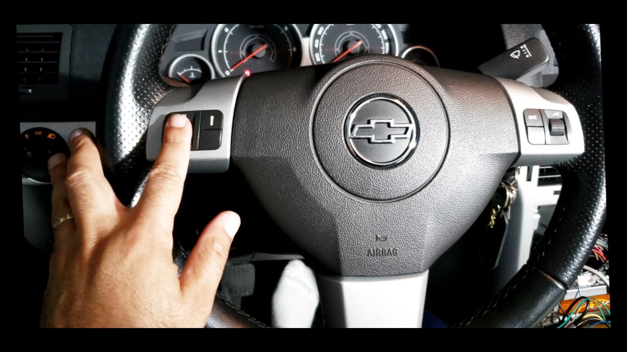 Como instalar INTERFACE  de comando volante do VECTRA/ASTRA/ZAFIRA/MERIVA