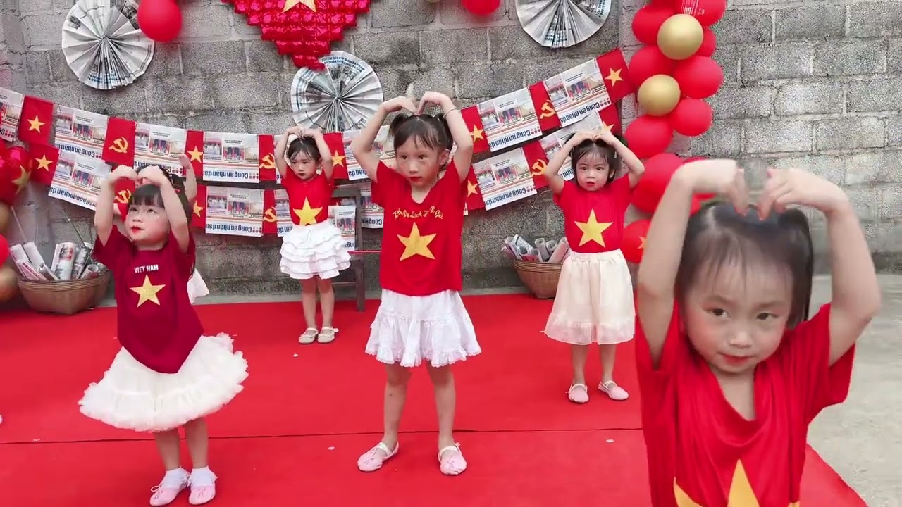 NHẢY NHÍ LÀ CON RỒNG CHÁU TIÊN 3-4t 