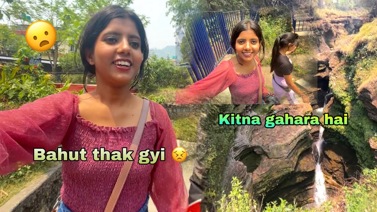 Must visiting places in pokhara | kitna gahar hai cave hai😳 | pokhara vlog🙄 #shortvideo