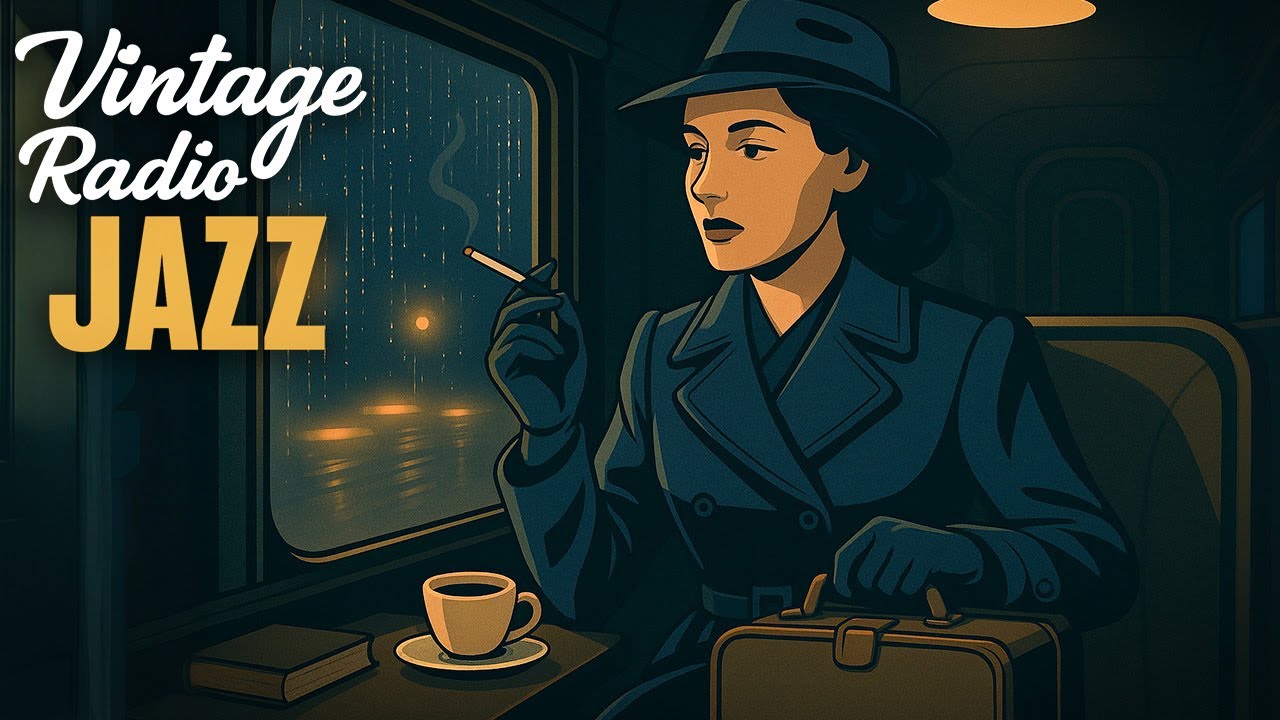 Midnight Train Jazz &ndash; 1940s Noir Ambience for Lost Souls