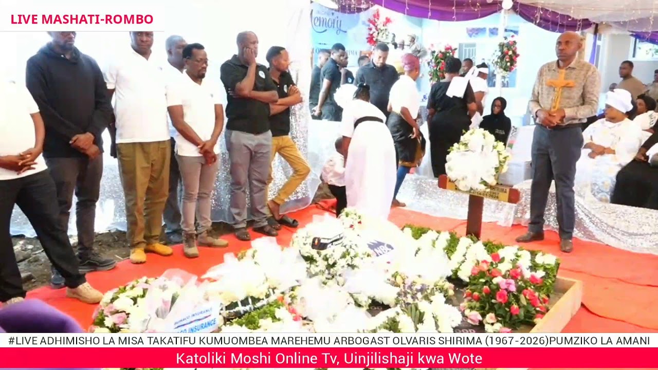 #LIVE ADHIMISHO LA MISA TAKATIFU KUMUOMBEA MARE. ARBOGART SHIRIMA-ROMBO