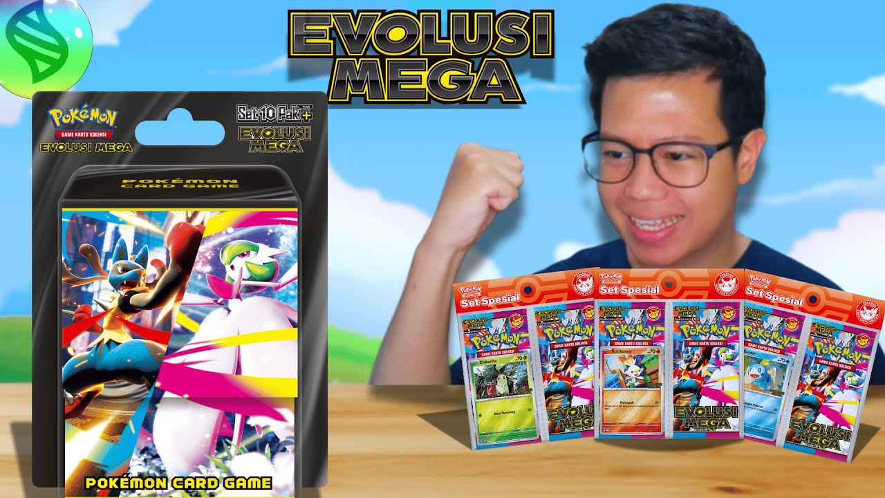 GILAAK INI WANGI BANGET SIHH | BREWEK LAGI KARTU POKEMON EVOLUSI MEGA!