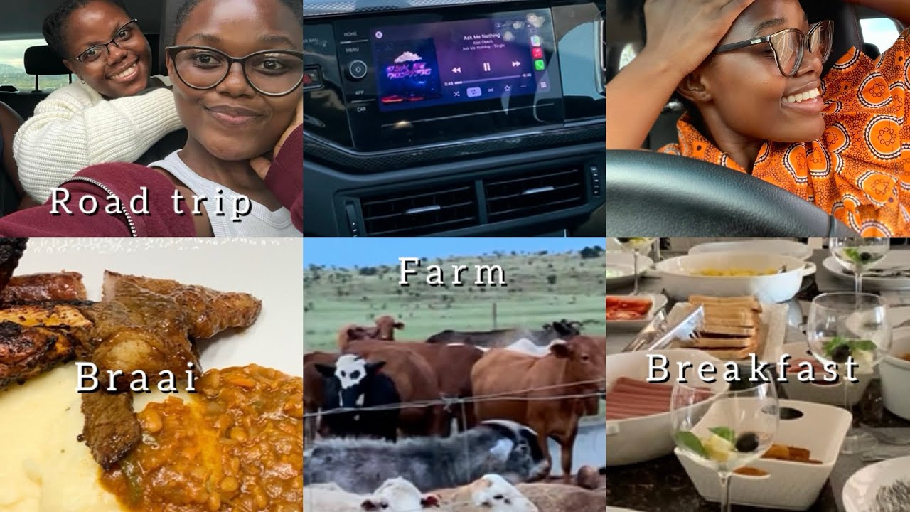Visual Diary:Attending Classes📚,Road Trip💞,Running Errands, Farm Visit 🛖🐄