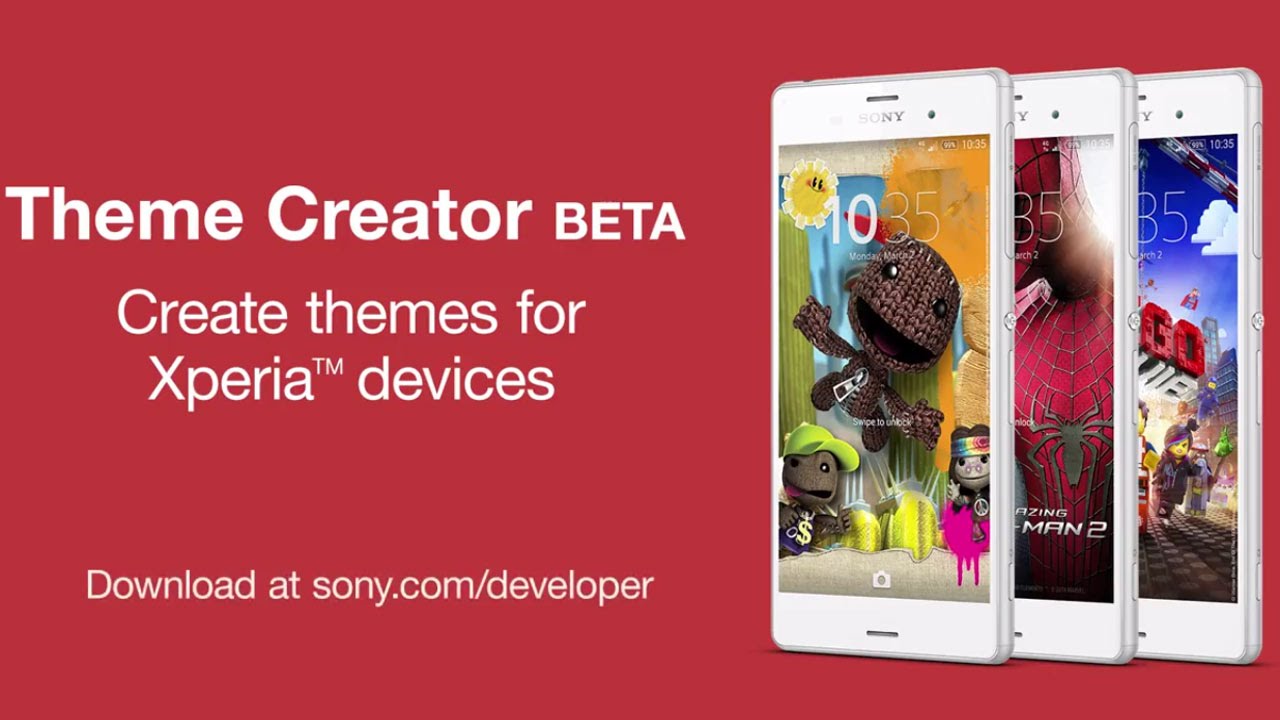 Create themes for Xperia devices with Theme Creator BETA