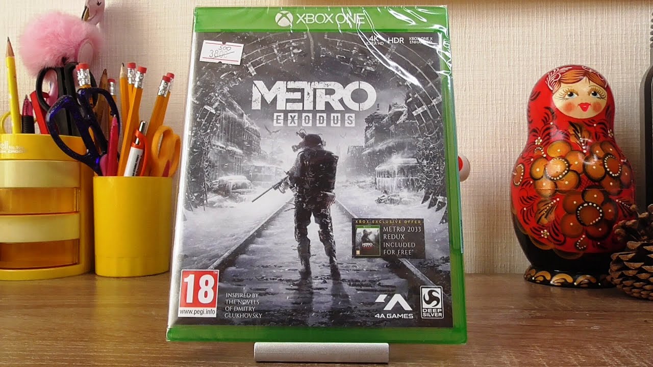 Metro Exodus - Распаковка Xbox One диска
