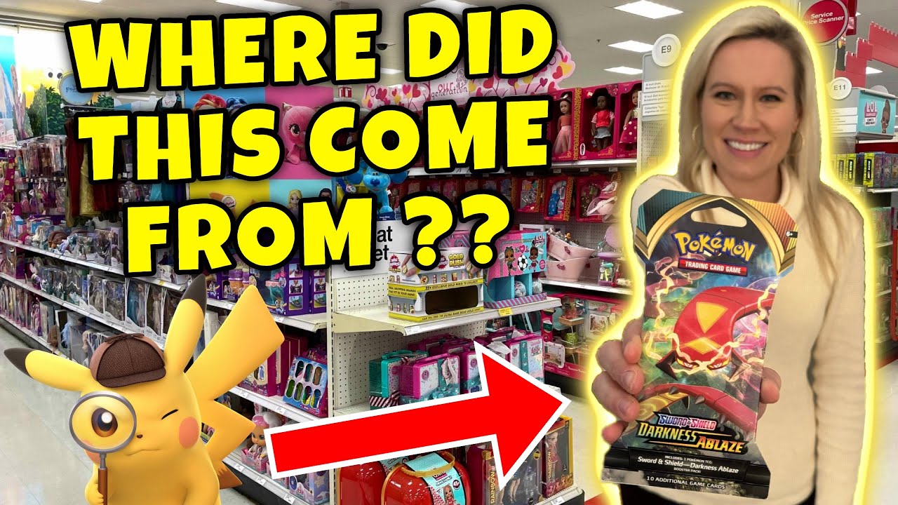 Completely Random Pokemon Booster Pack Found In Store!! (Weekend Pokemon Hunt)