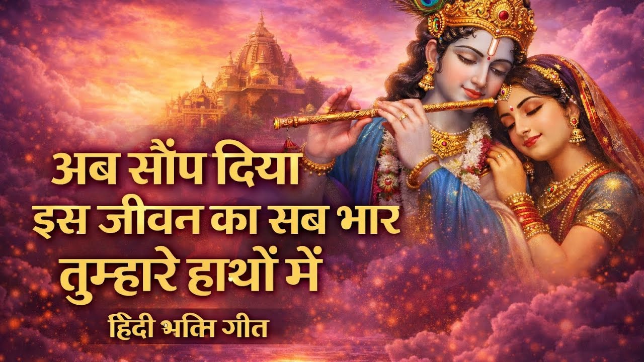 अब सौंप दिया इस जीवन का 🪈💫#bhaktisong#viral #bhajan #lataestnews#jayshreekrishna 