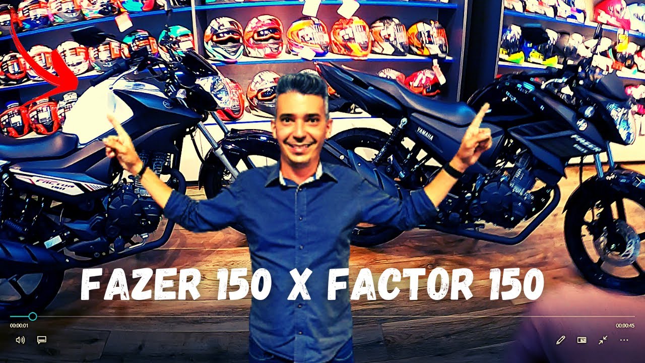 YAMAHA FAZER 150 VS FACTOR 150 QUAL A MELHOR PRA VOCÊ ?