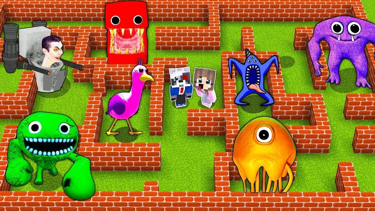 НУБ И ПРО В СЕКРЕТНОМ ЛАБИРИНТЕ В МАЙНКРАФТ SCP РАКУН И ДОЧКА MINECRAFT