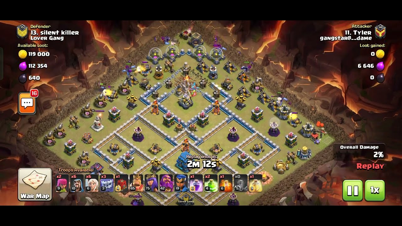 yeti smash attack th12 coc || th12 yeti attack strategy || clash of clans town hall 12