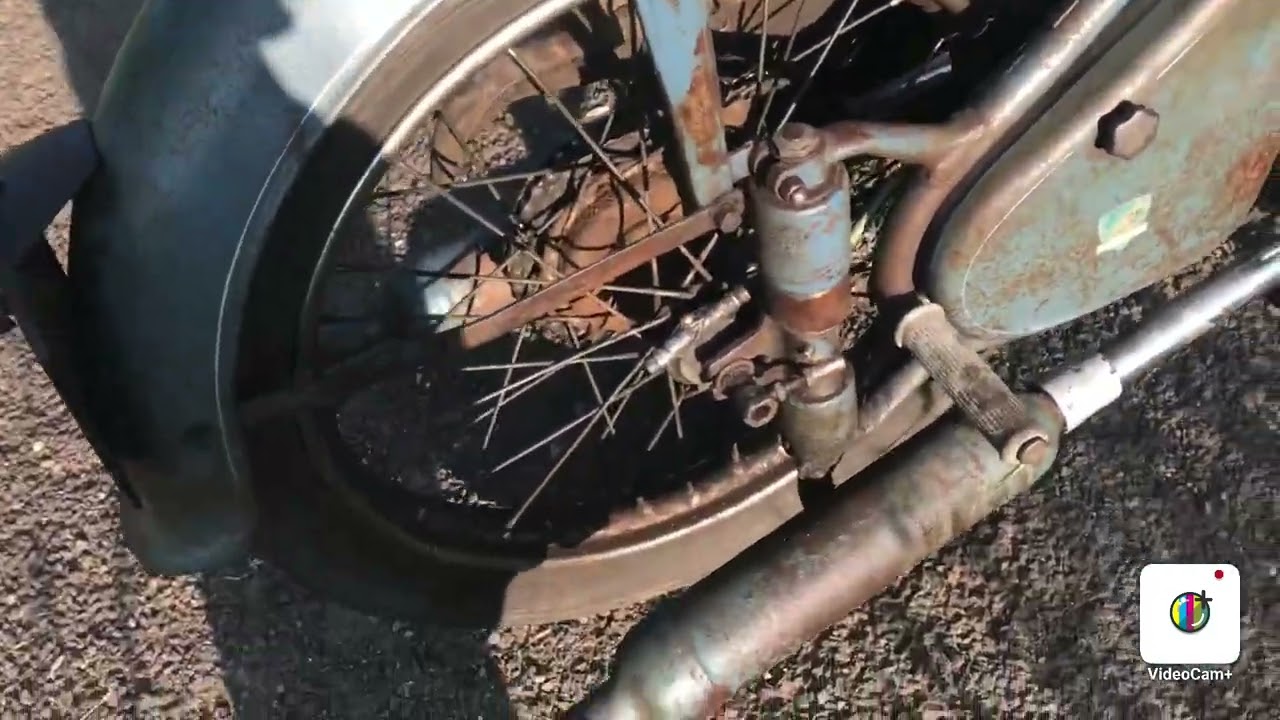Présentation 125 Peugeot de 1954 3vitesses à pieds 🦶