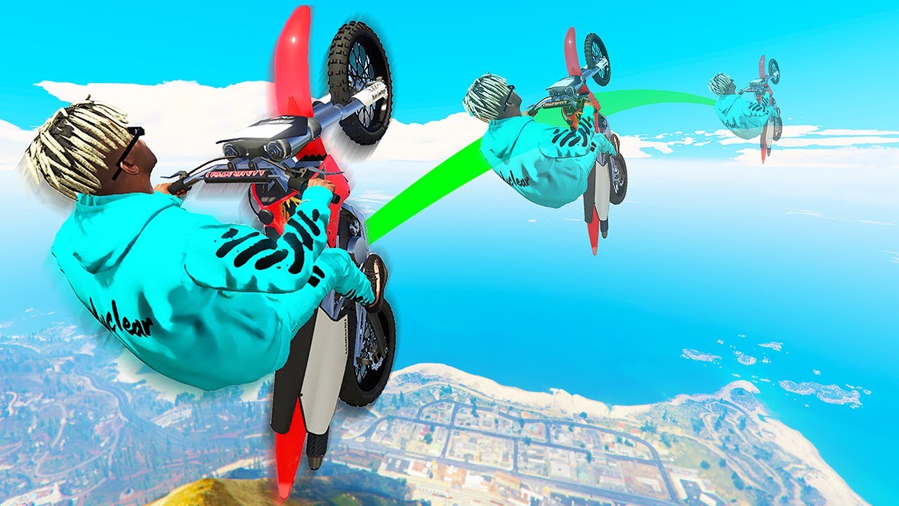 CHOP & BOB HELPED ME TO WIN 99.9% IMPOSSIBLE GLIDE RACE in GTA 5