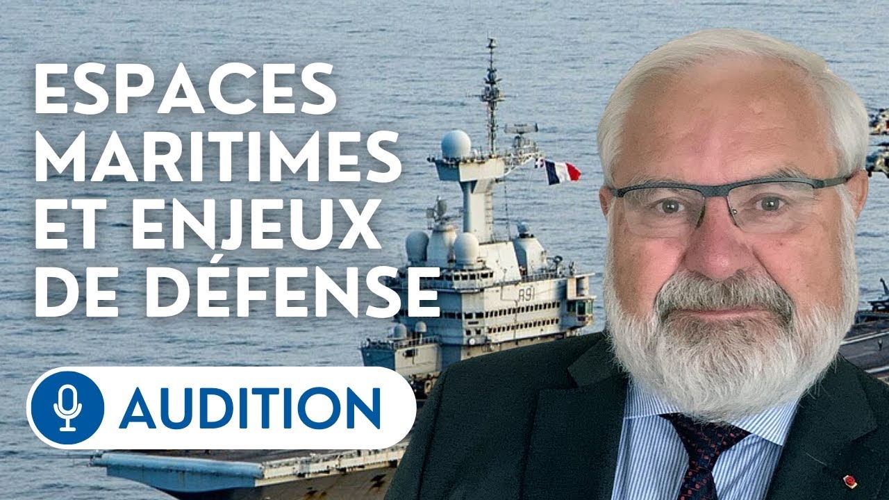 🔴 L’amiral (2S) Bernard Rogel, ancien CEMM, sur les espaces maritimes et les enjeux de défense