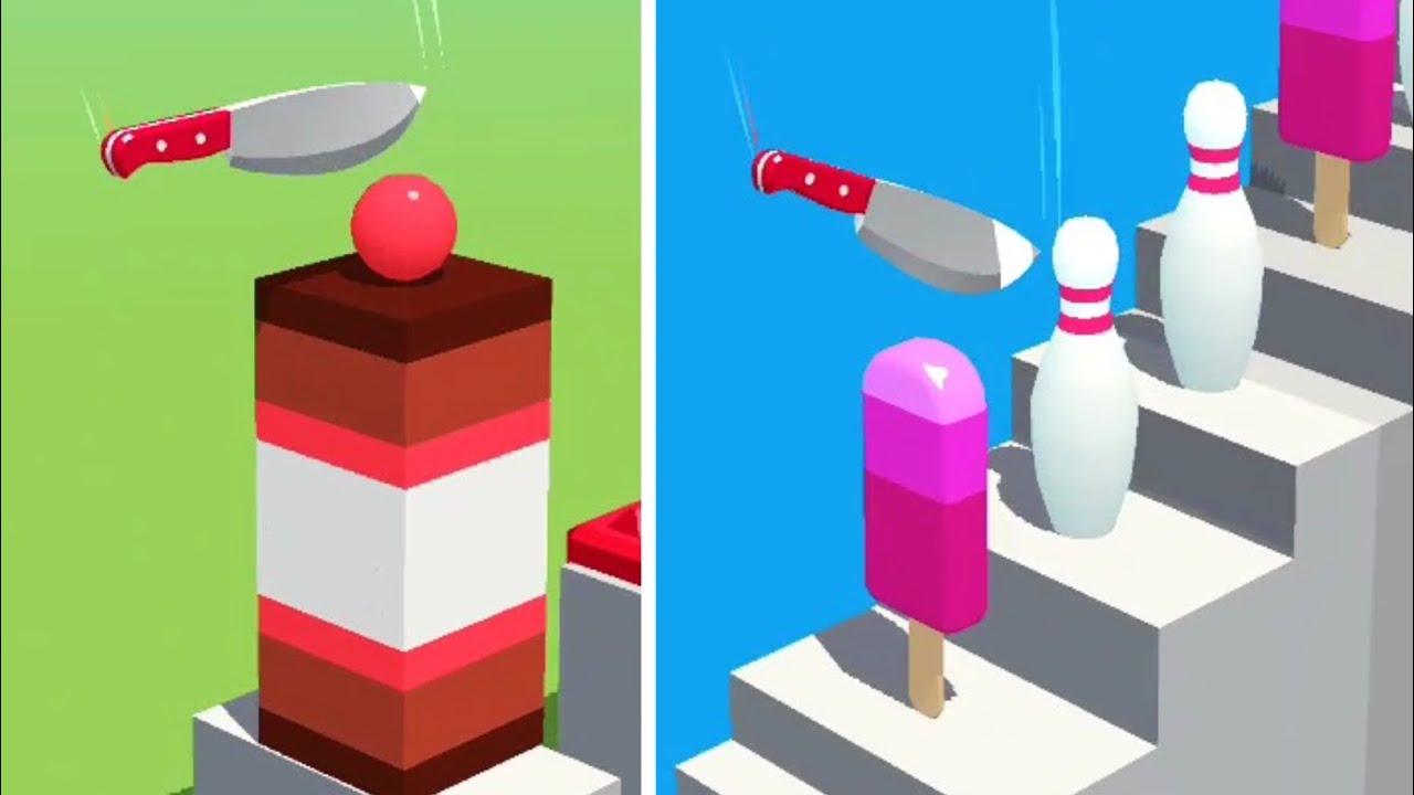 Slice It All Game! Satisfying and Relaxing ASMR Slicing Video