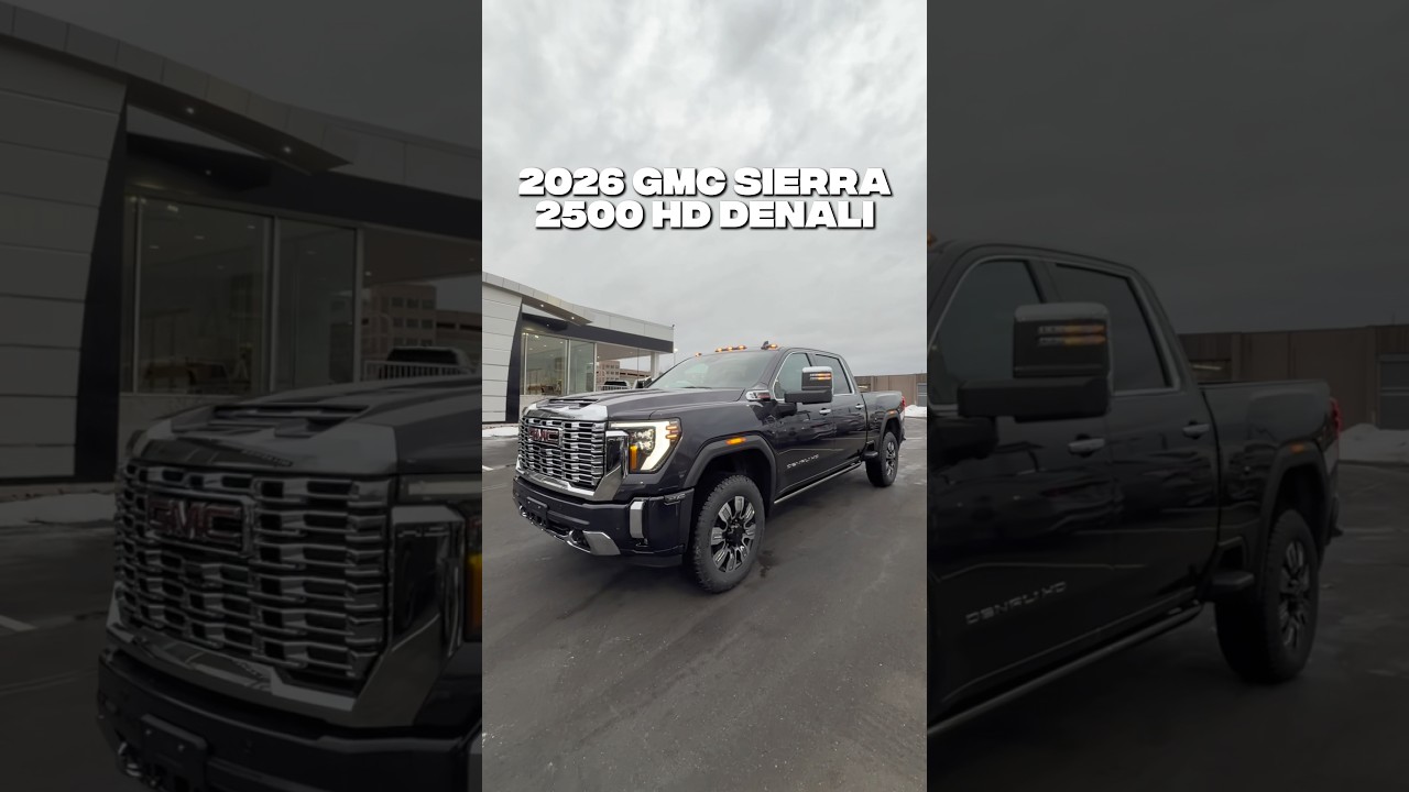 Experience the POWER of the 2026 GMC Sierra 2500 HD Denali 🔥 