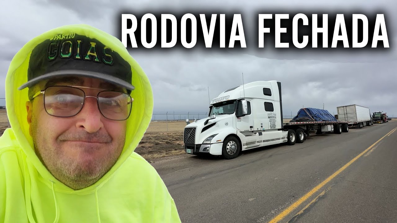 A ESTRADA FECHOU E FIQUEI PARADO