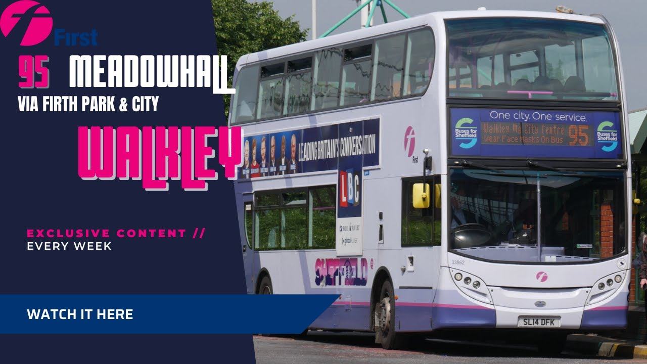 First South Yorkshire | 95 | Meadowhall - Wincobank (Newman Road) - Firth Park - Sheffield - Walkley