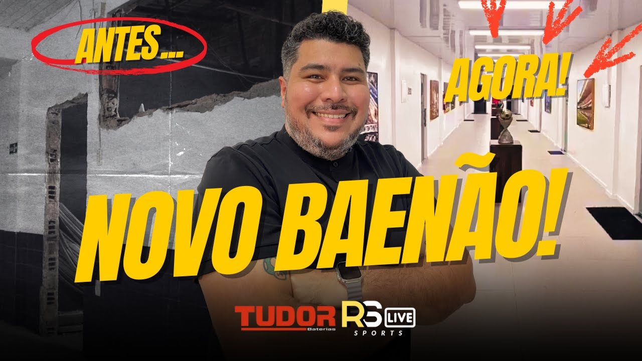 🚨🦁 NOVO BAENÃO! Reagi as imagens da REFORMA INTERNA do Baenão, casa do Clube do Remo!