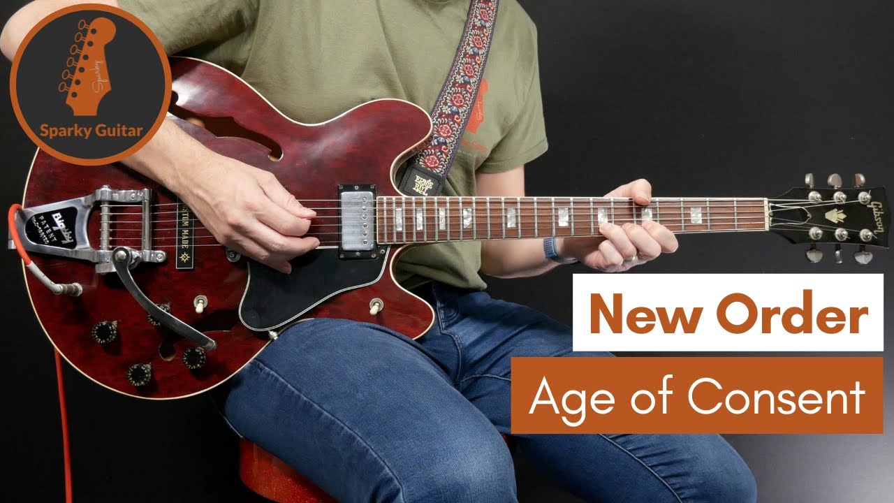 Age of Consent - New Order (Guitar Cover)