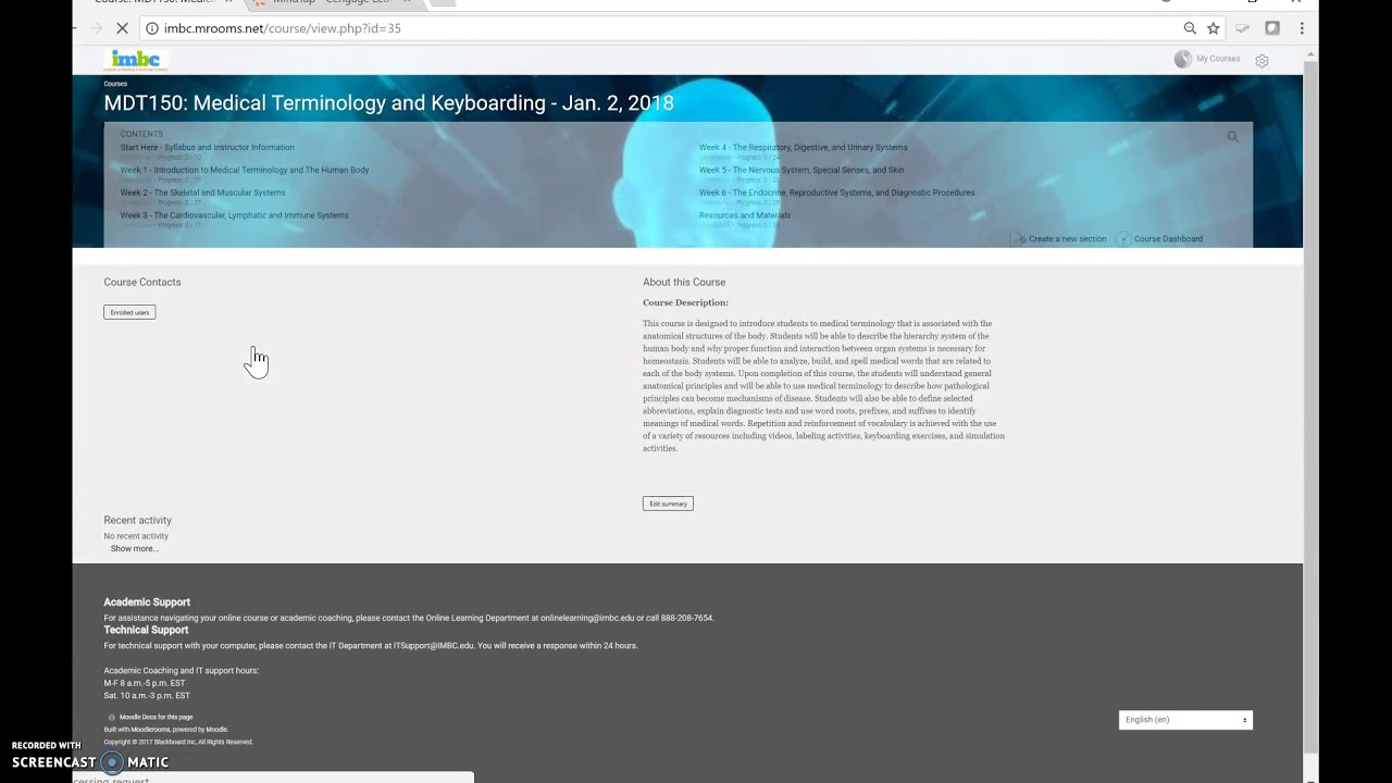 Copying the MindTap course key into a new MoodleRooms course