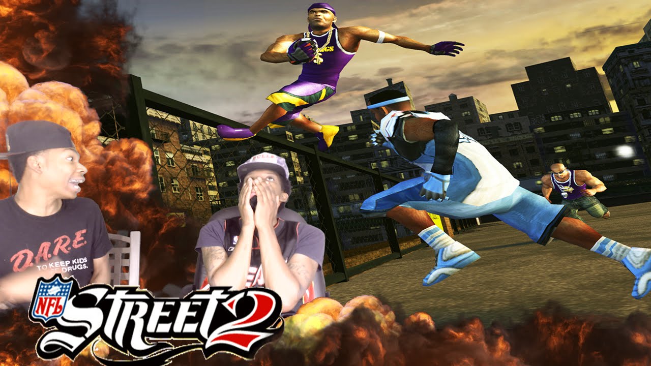 RANDY MOSS IS A CHEAT CODE!! NFL STREET 2!!! THROWBACK THURSDAY EP. 1