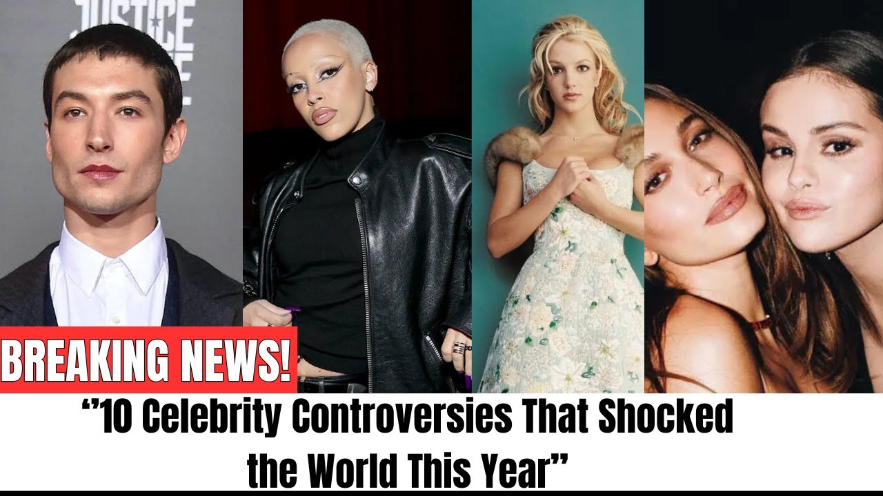 10 Celebrity Controversies That Shocked the World This Year 2025