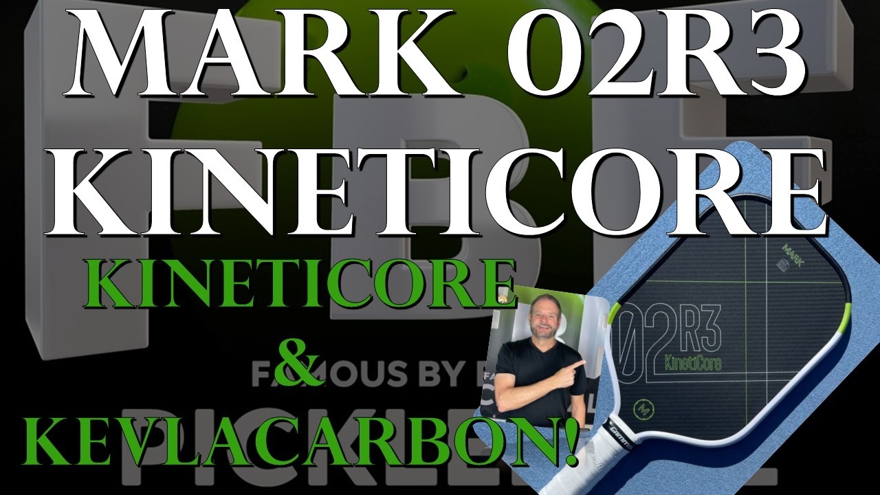 Обзор ракетки для пиклбола Mark 02R3